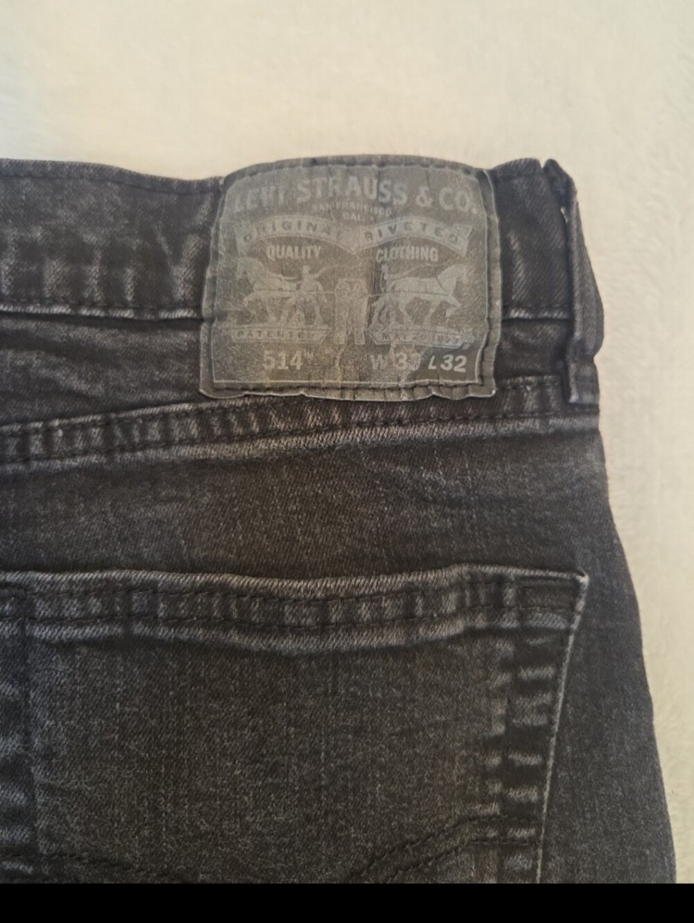 Black Jeans By Levi's - Picture 6 of 6